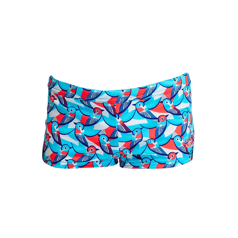 Funky Trunks - Swallowed Up - Toddler Boys Square Trunks 4 Funky Trunks - Swallowed Up - Toddler Boys Square Trunks - Image 2