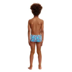 Funky Trunks - Swallowed Up - Toddler Boys Square Trunks 10 Funky Trunks - Swallowed Up - Toddler Boys Square Trunks -Funky Trunks Store funky trunks swallowed up toddler boys toddlers square trunk trunks 3