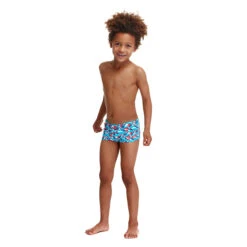 Funky Trunks - Swallowed Up - Toddler Boys Square Trunks 12 Funky Trunks - Swallowed Up - Toddler Boys Square Trunks -Funky Trunks Store funky trunks swallowed up toddler boys toddlers square trunk trunks 5
