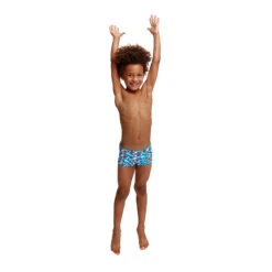Funky Trunks - Swallowed Up - Toddler Boys Square Trunks 13 Funky Trunks - Swallowed Up - Toddler Boys Square Trunks -Funky Trunks Store funky trunks swallowed up toddler boys toddlers square trunk trunks 6