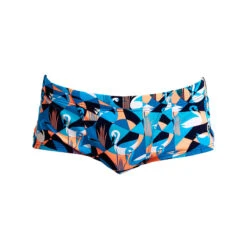 Funky Trunks - Swan Song - Mens Eco Classic Trunks -Funky Trunks Store funky trunks swan song mens eco classic trunks 2