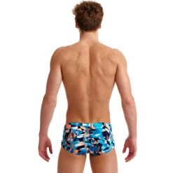 Funky Trunks - Swan Song - Mens Eco Classic Trunks -Funky Trunks Store funky trunks swan song mens eco classic trunks 3