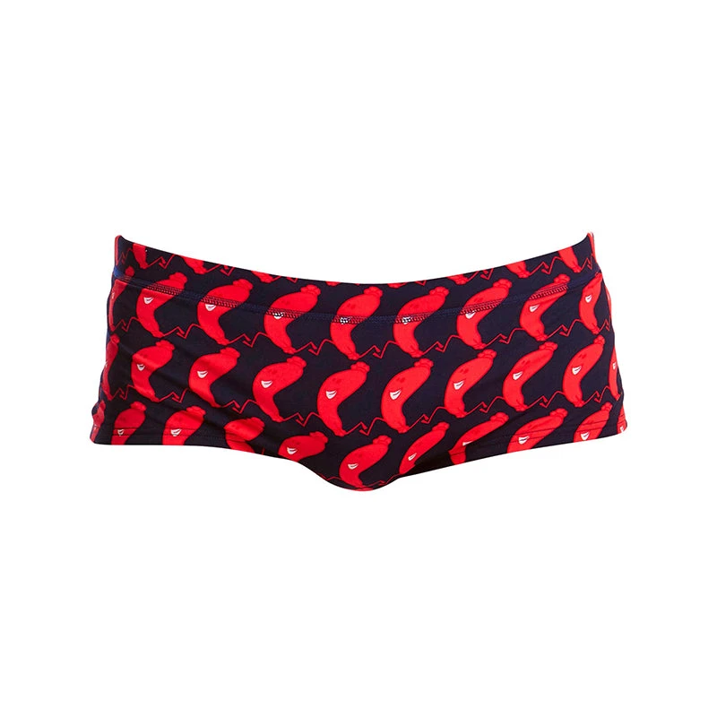Funky Trunks - The Great Sausage Run Mens Plain Front Trunks 4 Funky Trunks - The Great Sausage Run Mens Plain Front Trunks - Image 2