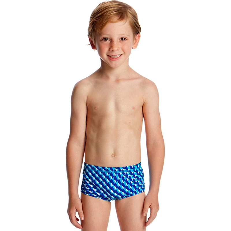 Funky Trunks - Vapour Scale Toddler Boys Printed Trunks 3 Funky Trunks - Vapour Scale Toddler Boys Printed Trunks