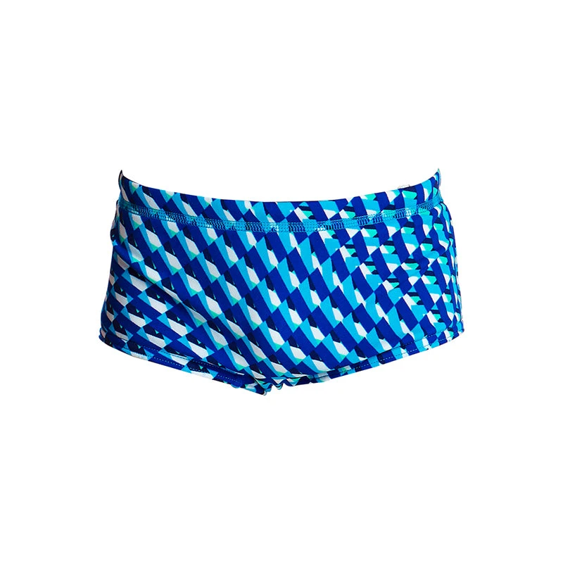 Funky Trunks - Vapour Scale Toddler Boys Printed Trunks 4 Funky Trunks - Vapour Scale Toddler Boys Printed Trunks - Image 2