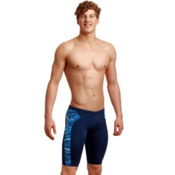 Funky Trunks - Wild Water - Mens Eco Training Jammers -Funky Trunks Store funky trunks wild water mens training jammers 5