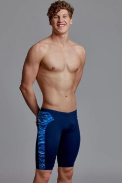 Funky Trunks - Wild Water - Mens Eco Training Jammers -Funky Trunks Store funky trunks wild water mens training jammers 6