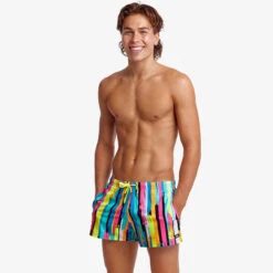 Funky Trunks - Winning Streak - Mens Shorty Shorts Short -Funky Trunks Store funky trunks winning streak mens shorty shorts short 4