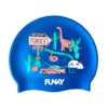 Funky - Wacky West Silicone Swimming Cap -Funky Trunks Store funky wacky west silicone swimming cap