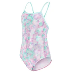 Maru - Seyshelles Ecotech Sparkle Fly Back Girls Swimsuit - Pink/Aqua -Funky Trunks Store maru girls seyshelles ecotech sparkle fly back pink aqua 3