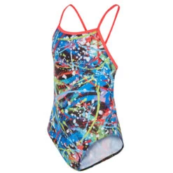 Maru - Splash Ecotech Fly Back Girls Swimsuit - Multi 8 Maru - Splash Ecotech Fly Back Girls Swimsuit - Multi -Funky Trunks Store maru girls splash ecotech fly back multi 3