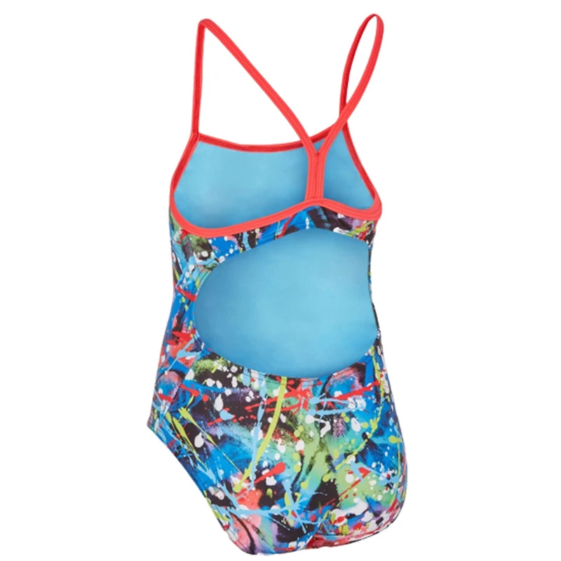 Maru - Splash Ecotech Fly Back Girls Swimsuit - Multi 6 Maru - Splash Ecotech Fly Back Girls Swimsuit - Multi - Image 4