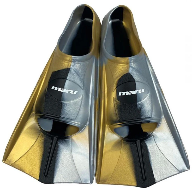 Maru - Training Fins - Black/Silver/Gold - Limited Edition 3 Maru - Training Fins - Black/Silver/Gold - Limited Edition