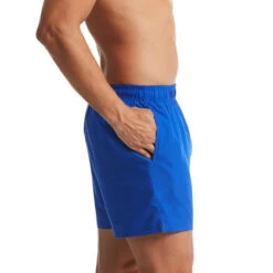 Nike - 5" Mens Volley Short (Hyper Royal) -Funky Trunks Store nike 5 mens volley short royal blue 4