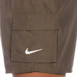 Nike - Belted Packable 5" Volley Short (Ironstone) 16 Nike - Belted Packable 5" Volley Short (Ironstone) -Funky Trunks Store nike belted packable 5 volley short ironstone 3