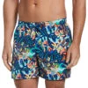 Nike - Electric Floral Icon 5" Volley Short (Midnight Navy) -Funky Trunks Store nike electric floral icon 5 volley short midnight navy 1