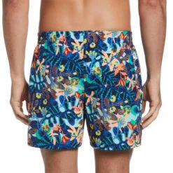 Nike - Electric Floral Icon 5" Volley Short (Midnight Navy) -Funky Trunks Store nike electric floral icon 5 volley short midnight navy 2