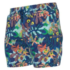 Nike - Electric Floral Icon 5" Volley Short (Midnight Navy) -Funky Trunks Store nike electric floral icon 5 volley short midnight navy 7