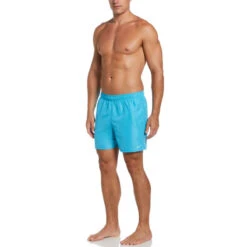 Nike - Essential Lap 5" Volley Short (Chlorine Blue) -Funky Trunks Store nike essential lap 5 volley short chlorine blue 3