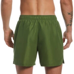 Nike - Essential Lap 5" Volley Short (Treeline) -Funky Trunks Store nike essential lap 5 volley short treeline 3