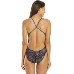 Nike - Hydrastrong Tide Cutout One Piece (Multi) -Funky Trunks Store nike hydrastrong tide cutout one piece multi 3