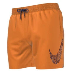 Nike - JDI Swoosh 5" Volley Short (Total Orange) -Funky Trunks Store nike jdi swoosh 5 volley short total orange 3