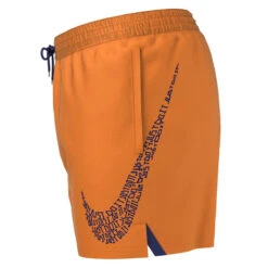 Nike - JDI Swoosh 5" Volley Short (Total Orange) -Funky Trunks Store nike jdi swoosh 5 volley short total orange 4