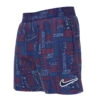 Nike - Logo Mash-Up Breaker 4" Volley Short (Midnight Navy) - Boys -Funky Trunks Store nike logo mash up breaker 4 volley short midnight navy 1