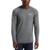 Nike - Long Sleeve Hydroguard T-Shirt (Black) -Funky Trunks Store nike long sleeve hydroguard t shirt black 1