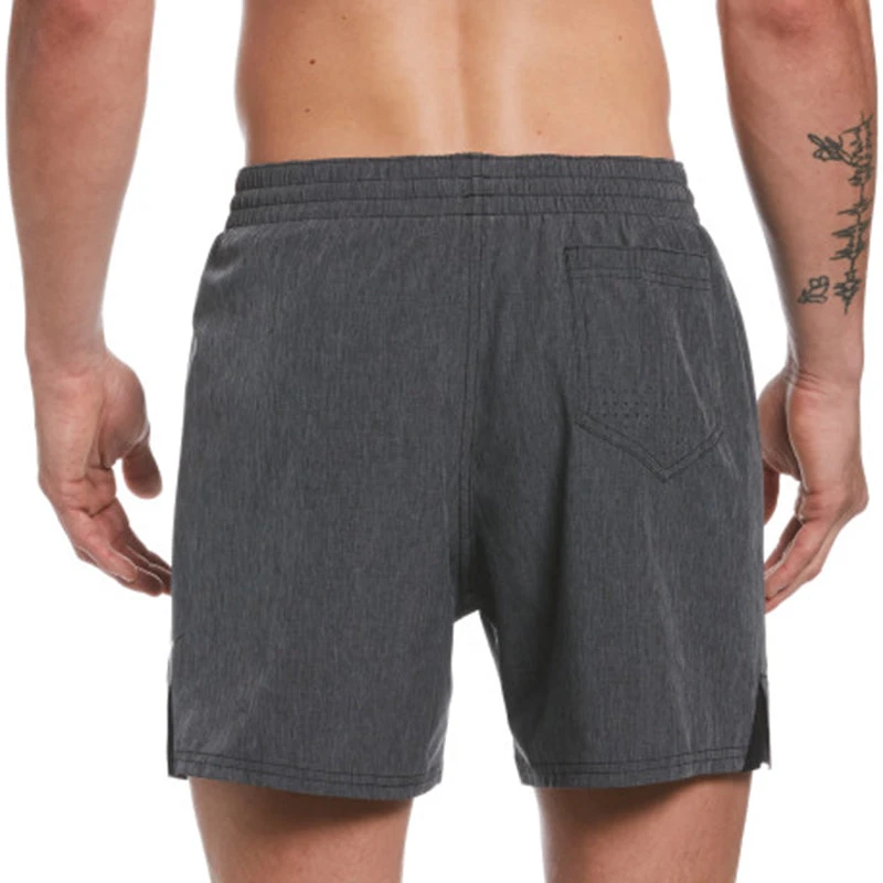 Nike - Men's Essential Vital 5" Volley Short (Heather Grey) 4 Nike - Men's Essential Vital 5" Volley Short (Heather Grey) - Image 2