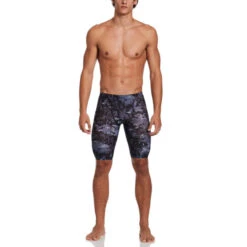 Nike - Men's Hydrastrong Multi Print Jammer (Iron Grey) -Funky Trunks Store nike mens hydrastrong multi print jammer iron grey 5