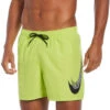 Nike - Men's Swim Liquify Swoosh 5" Volley Short (Atomic Green) 2 Nike - Men's Swim Liquify Swoosh 5" Volley Short (Atomic Green) -Funky Trunks Store nike mens swim liquify swoosh 5 volley short atomic green 1