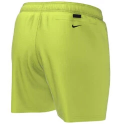 Nike - Men's Swim Liquify Swoosh 5" Volley Short (Atomic Green) -Funky Trunks Store nike mens swim liquify swoosh 5 volley short atomic green 5