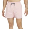 Nike - Men's Swim Solid Icon 5" Volley Short (Bleached Coral) -Funky Trunks Store nike mens swim solid icon 5 volley short bleached coral 1