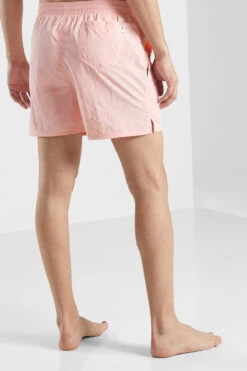 Nike - Men's Swim Solid Icon 5" Volley Short (Bleached Coral) -Funky Trunks Store nike mens swim solid icon 5 volley short bleached coral 6