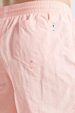 Nike - Men's Swim Solid Icon 5" Volley Short (Bleached Coral) -Funky Trunks Store nike mens swim solid icon 5 volley short bleached coral 7