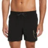 Nike - Reflect Logo 5" Volley Short (Black) -Funky Trunks Store nike reflect logo 5 volley short black 1