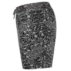 Nike - Shark Icon 7" Volley Short (Black) -Funky Trunks Store nike shark icon 7 volley short black 4