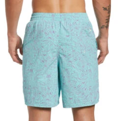 Nike - Shark Icon 7" Volley Short (Tropical Twist) -Funky Trunks Store nike shark icon 7 volley short tropical twist 2