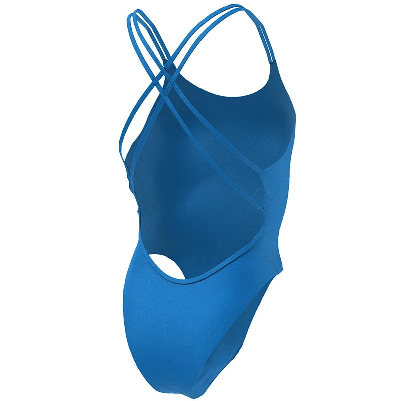 Nike - Solid Hydrastrong Spiderback One Piece (Photo Blue) 11 Nike - Solid Hydrastrong Spiderback One Piece (Photo Blue) - Image 9