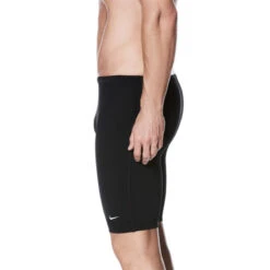 Nike - Swim Men's Hydrastrong Jammer (Black) -Funky Trunks Store nike swim mens hydrastrong jammer black 3