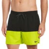 Nike - Swim Men's Split 5" Volley Short (Atomic Green) -Funky Trunks Store nike swim mens split 5 volley short atomic green 1