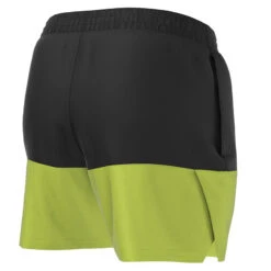 Nike - Swim Men's Split 5" Volley Short (Atomic Green) -Funky Trunks Store nike swim mens split 5 volley short atomic green 5