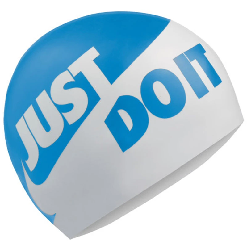 Nike - Unisex 'Just Do It' Swim Cap (Photo Blue) 3 Nike - Unisex 'Just Do It' Swim Cap (Photo Blue)