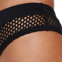 Nike - Wild Cheeky Sling Bikini Bottom (Black) -Funky Trunks Store nike wild cheeky sling bikini bottom black 3