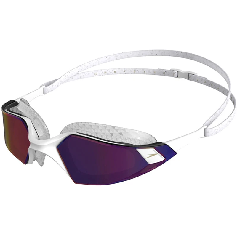 Speedo - Aquapulse Pro Mirrored Goggles - White/Purple 3 Speedo - Aquapulse Pro Mirrored Goggles - White/Purple