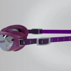 Speedo - Aquapure Mirror Goggle - Purple/Silver -Funky Trunks Store speedo aquapure mirror goggle purple silver 4