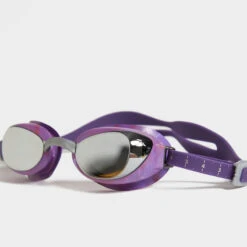 Speedo - Aquapure Mirror Goggle - Purple/Silver -Funky Trunks Store speedo aquapure mirror goggle purple silver 6