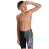 Speedo - Boys Hyperchromatic Allover Digital Jammer - Black/Red 2 Speedo - Boys Hyperchromatic Allover Digital Jammer - Black/Red -Funky Trunks Store speedo boys hyperchromatic allover digital jammer black red 1