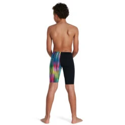Speedo - Boys Hyperchromatic Allover Digital Jammer - Black/Red 12 Speedo - Boys Hyperchromatic Allover Digital Jammer - Black/Red -Funky Trunks Store speedo boys hyperchromatic allover digital jammer black red 3